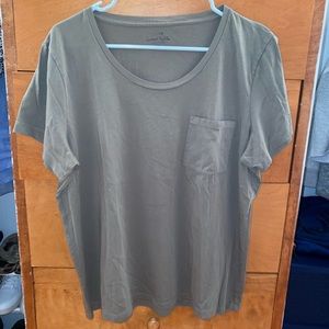 J. Crew Garment Dyed Pocket Tee